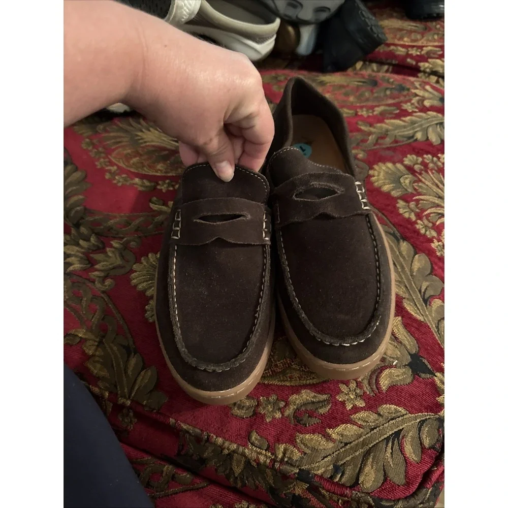 Men's Dockers Castaway Boat Shoes Size 10 Brown